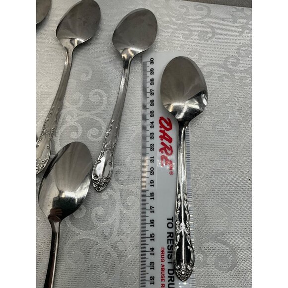 Oneida Venus Stainless Tablespoon Soup Spoon Set Of 9 - Picture 3 of 6